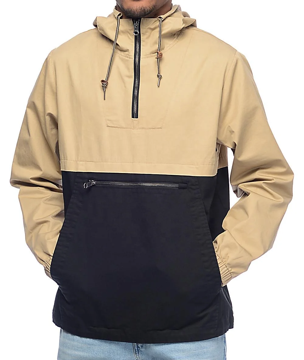 Куртка и пальто REXFITSPORTS мужская из 100% хлопка, Анорак, ветровка на заказ