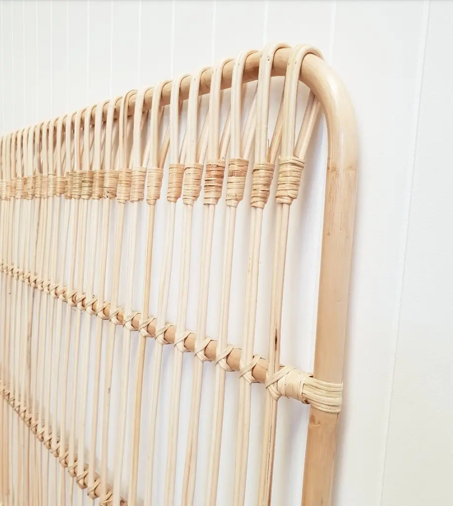 Vintage Rattan  Bedhead, Rattan Headboard new design