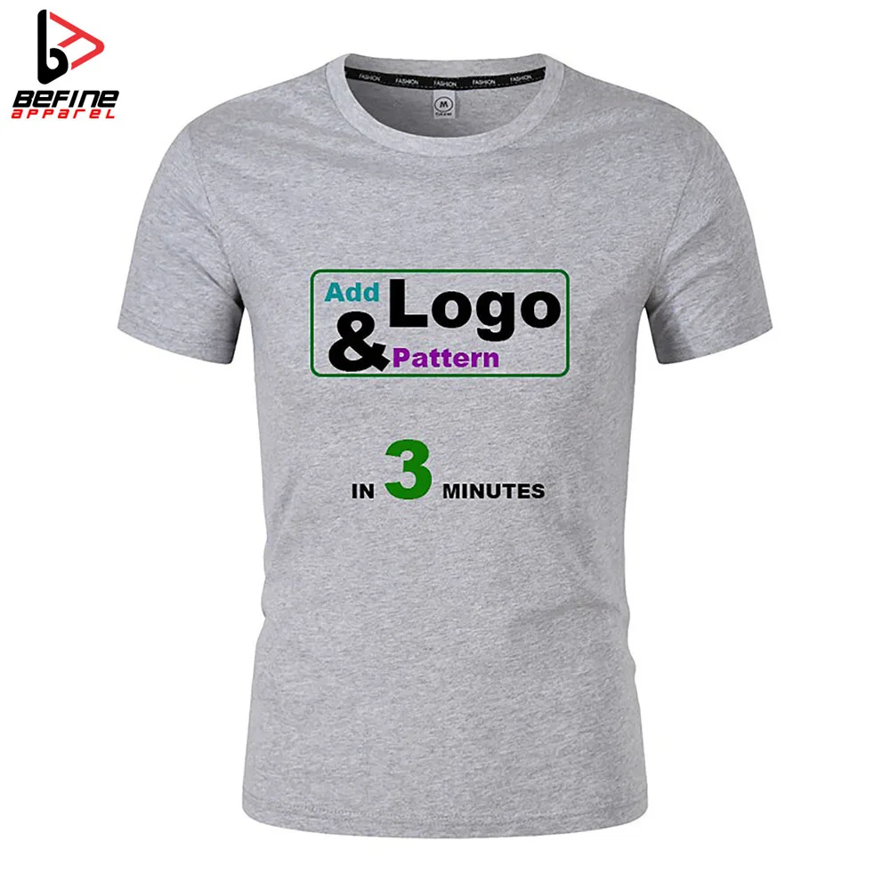 Wholesale DTF Print Manufacture High Quality Unisex Cotton T Shirts China Manufacturer Custom Heat Transfers For Plain T Shirt