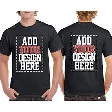 2024 custom Puff printed Tee Shirts half sleeve cotton Tshirt Design your print tee shirt Custom crew fitness Printed Tshirts
