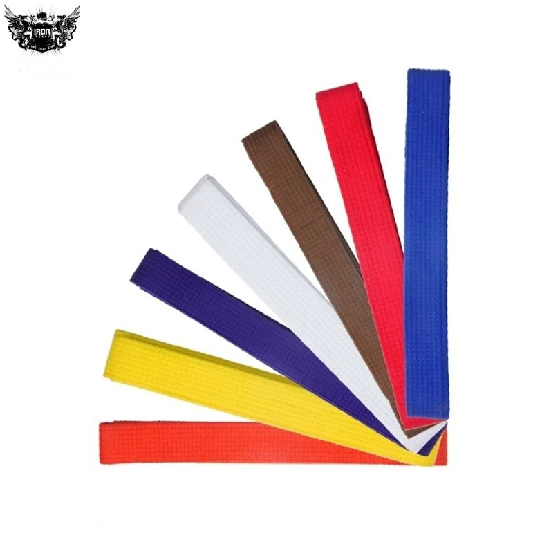 New Wholesale Custom Logo Embroidery Martial Arts Taekwondo Karate Judo BJJ Karate Belts