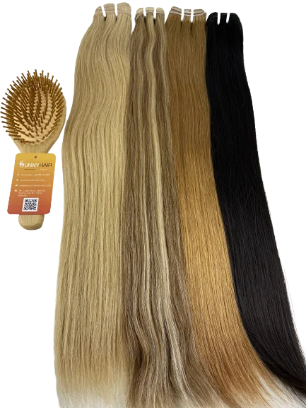 
Best Choice Straight 100% Virgin Vietnamese Human Hair Extensions Machine Super Double/ Double / Single Weft 