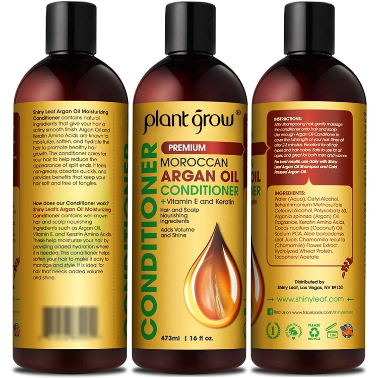 
OEM Private Label Hair Loss Products Sulfate Free Shampoo Bio Natural Argan Oil Keratin Hair Treatment DHT Shampoo and Conditioner 