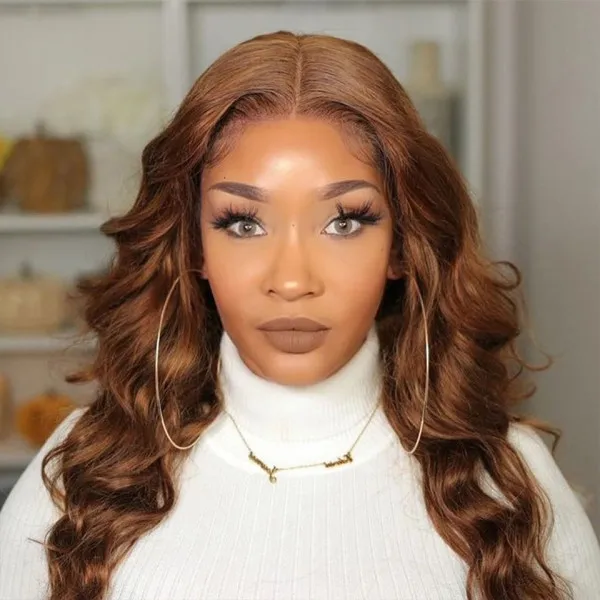 Chestnut Brown Color Vietnam Factory Wholesale High-Quality Curly Hair From 100% Natural Human Hair Weaving