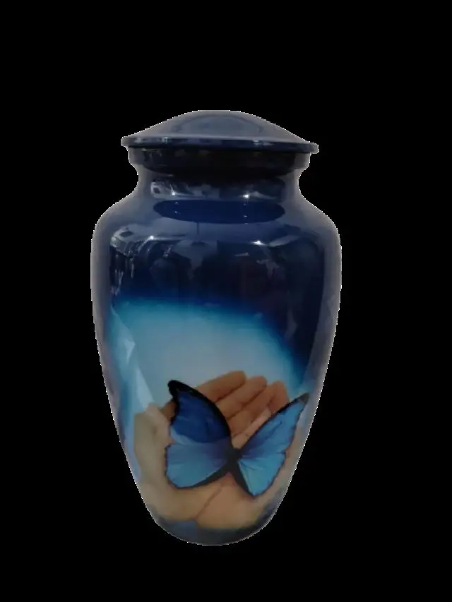 Хит продаж урны в водном потоке с изображением оленя Стильные Классические для кремации на заказ продавец из Индии