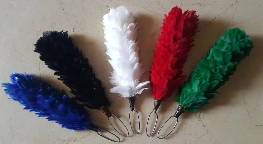 feather Hackles for wool beret for uniform Wholesale Hot Selling duck and chicken feathers plumes hackles