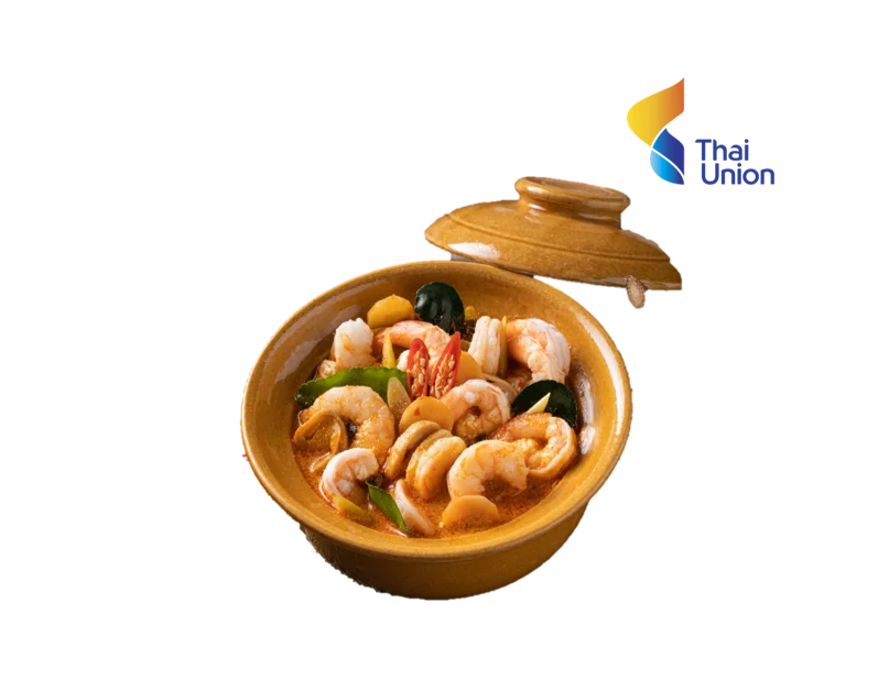 Best Selling Frozen Food Shrimp Tom Yum Soup thai food ready to eat For Retail and Food Services made in Thailand by Thai Union