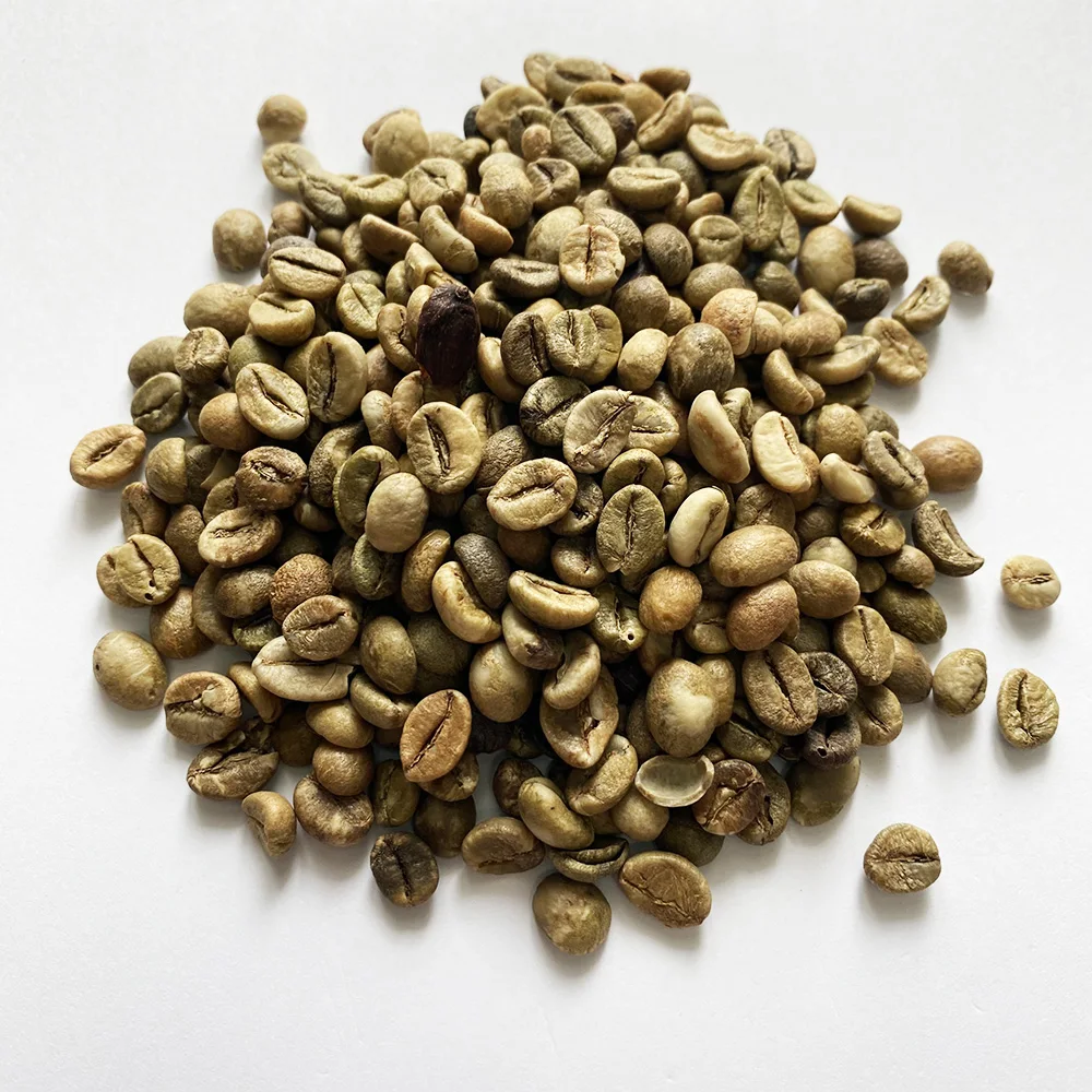 Оптовая продажа, зеленые кофейные зерна robusta, пакеты для упаковки зеленого кофе, кофейные зерна для напитков