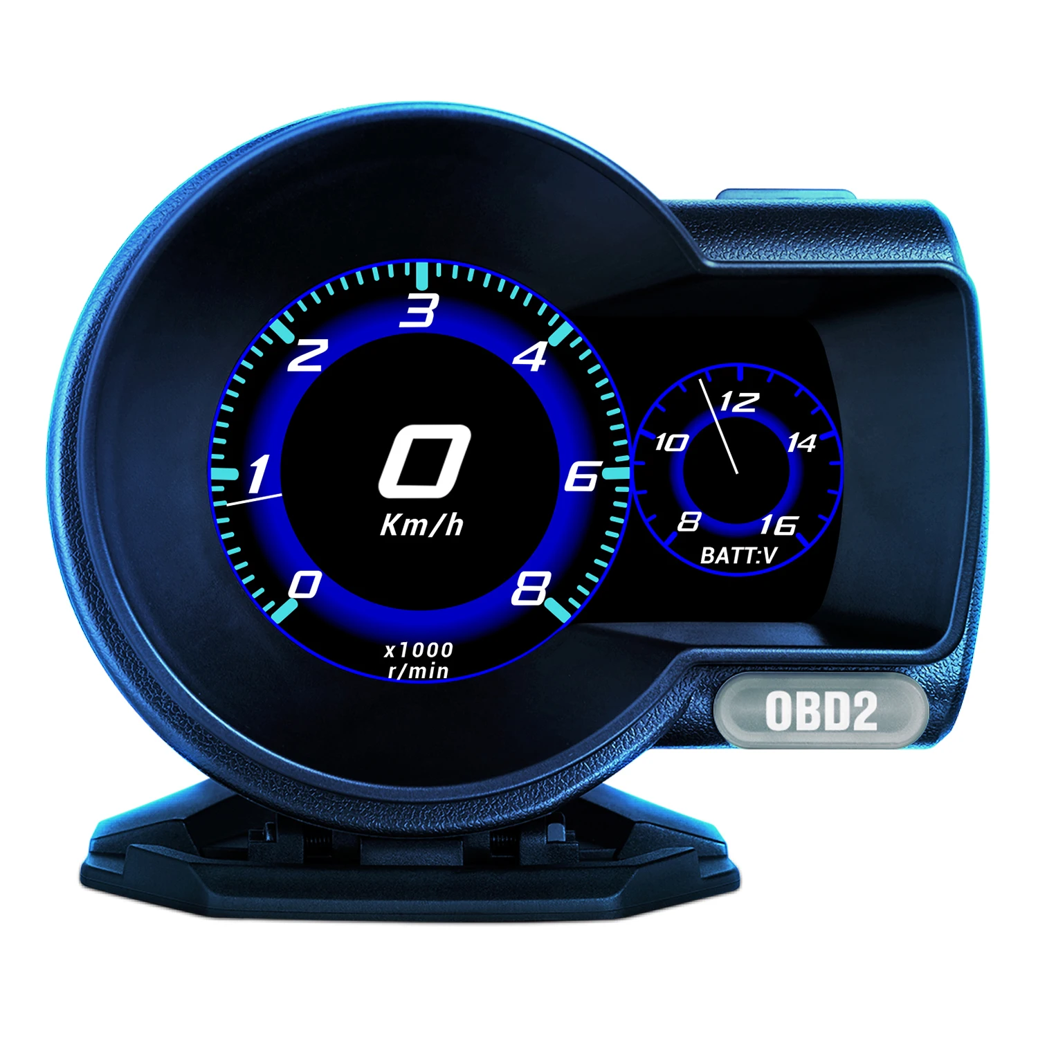 F8 PLUS OBD2 + GPS auto meter OBD2 Gauge car head up display hud obd2