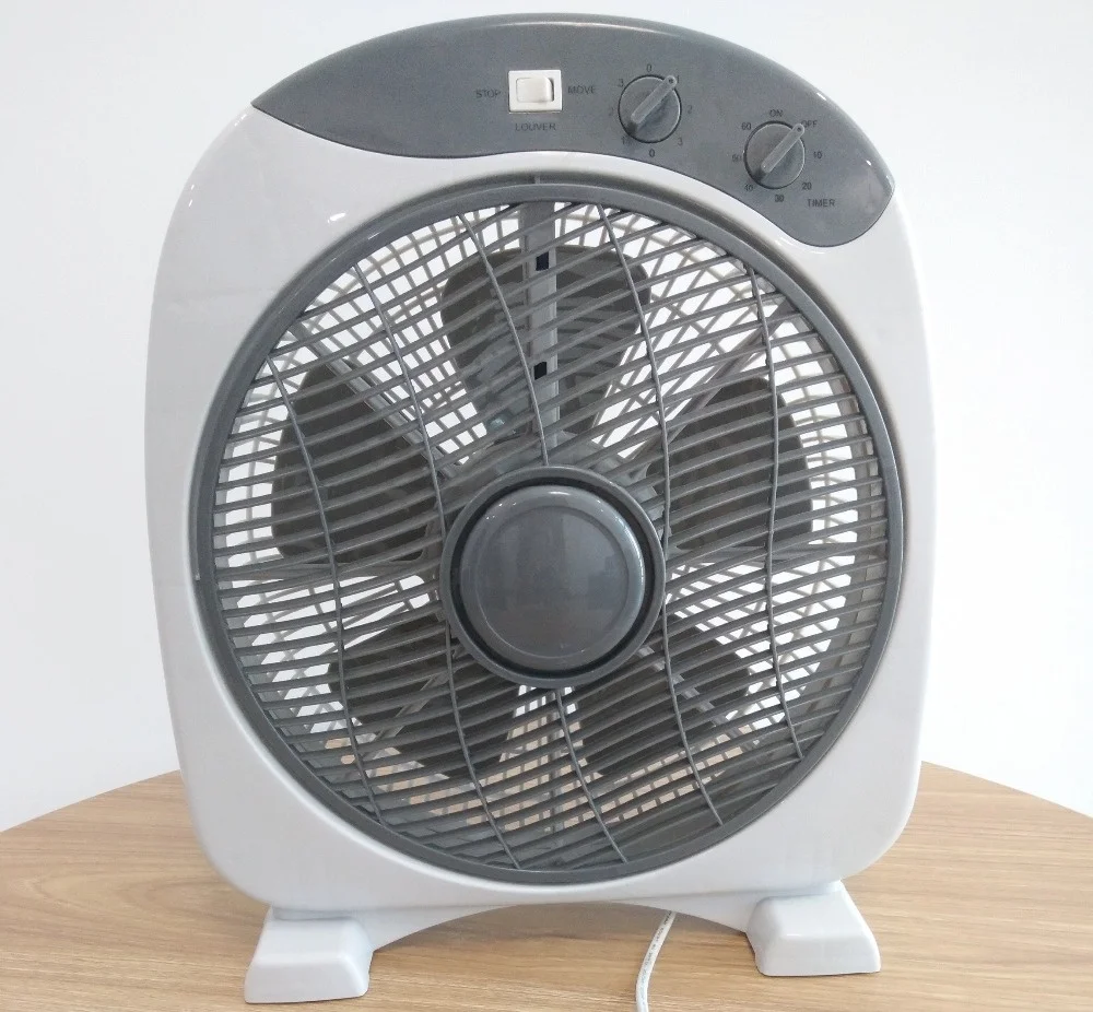 Household electric Wholesale portable 12 inch square box fan used in room