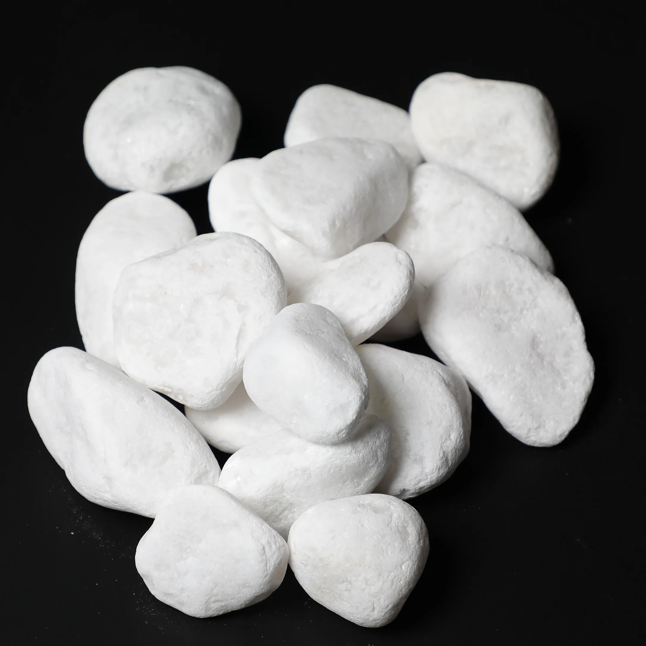 Оптовая продажа Хрустальный белый известняк натуральный Снежный Садовый