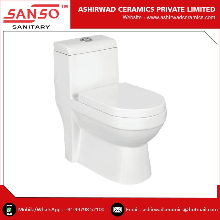 Wholesale Selling Latest New Design One Piece Toilet Water Closet High Quality W.C. Available at Reasonable Price