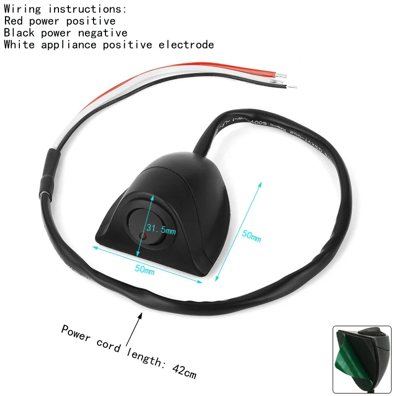 Самый дешевый DC12 ON OFF самоблокирующаяся Красная светящаяся лампа для автомобиля RV модификация паста управления питанием Круглый кнопочный переключатель