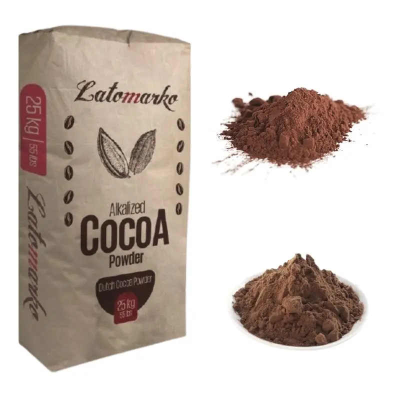 raw cocoa powder ghana  Turkish Cocoa Powder Dark Brown Alkalized Cocoa Powder Fat 10-12%