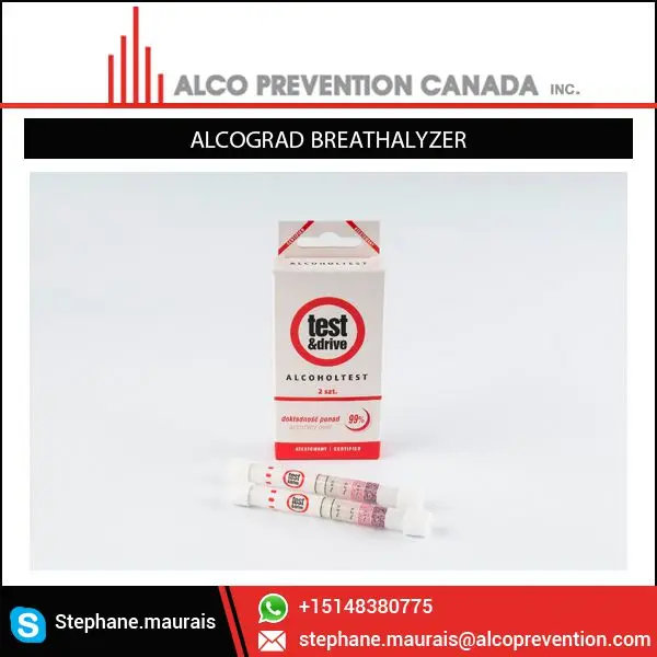 Single Use Disposable Breathalyzer Alcohol Tester at Reliable Rate