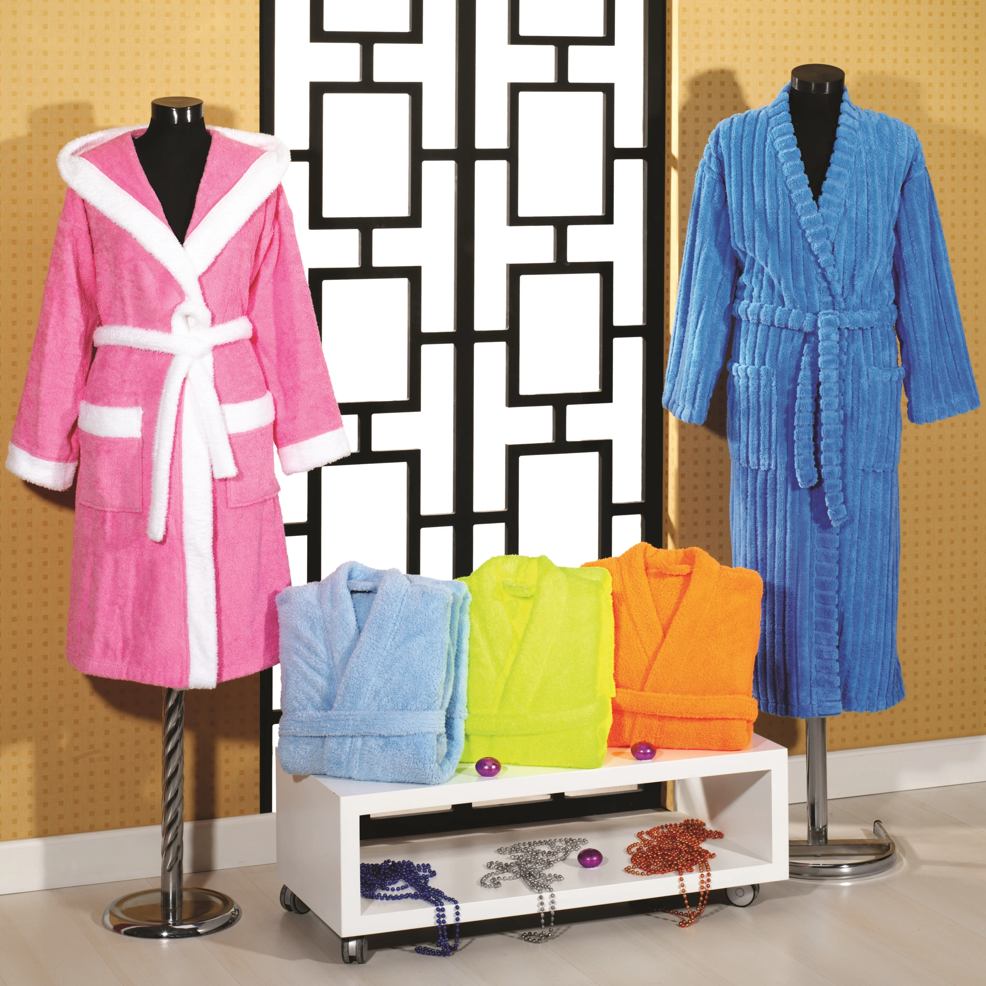 
Rachel Fleece Bathrobes 