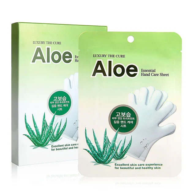 Популярный корейский продукт для ухода за руками лак с экстрактом алоэ