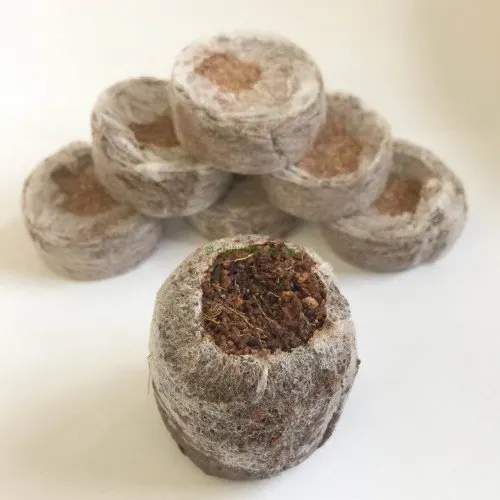 TOP QUALITY COCO PEAT PLUGS PELLETS FOR SEED GERMINATION -COIR PEAT PLUGS SUPPORTING SEEDLINGS