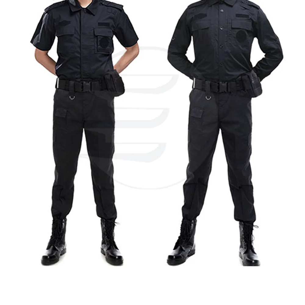 Design Your Own Polyester Blended Security Guard Uniforms In Low Price