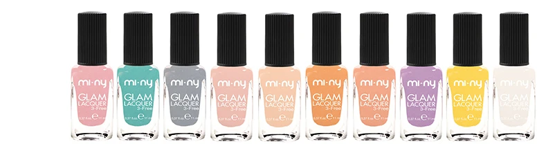 NAIL LACQUER FRENCH MANICURE NR. 22 LIGHT PINK, PROFESSIONAL QUALITY, MI-NY BRAND, 4 FREE FORMULATION 11 ML