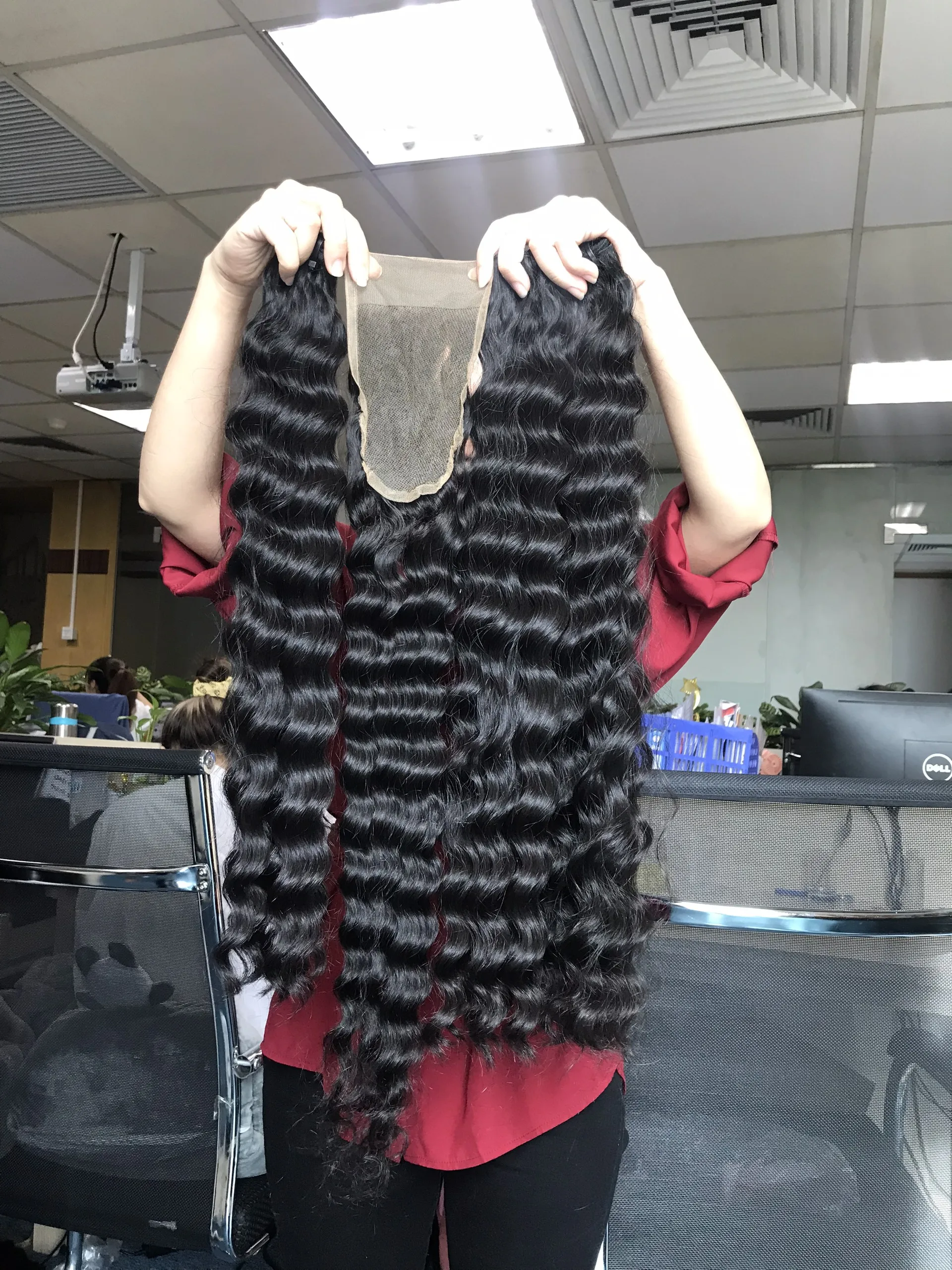 Deep Wave Raw Hair Unprocessed Virgin Cambodian Hair Cuticle Aligned Combo Bundle Closure Wig - BELADY HAIR