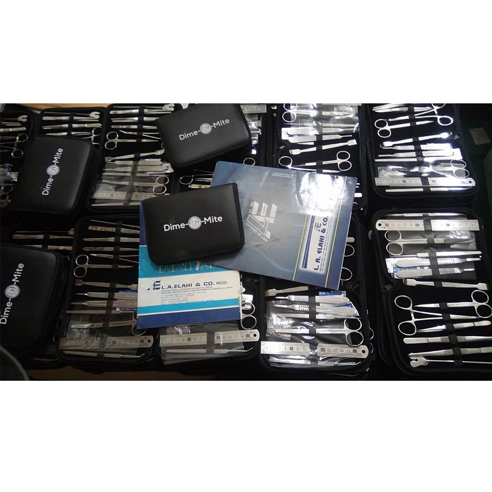 ODM OEM Biology Medical Student dissecting Kit Set / Popular Frog sets Needle holder / Medical Student Dissection Kit 2024