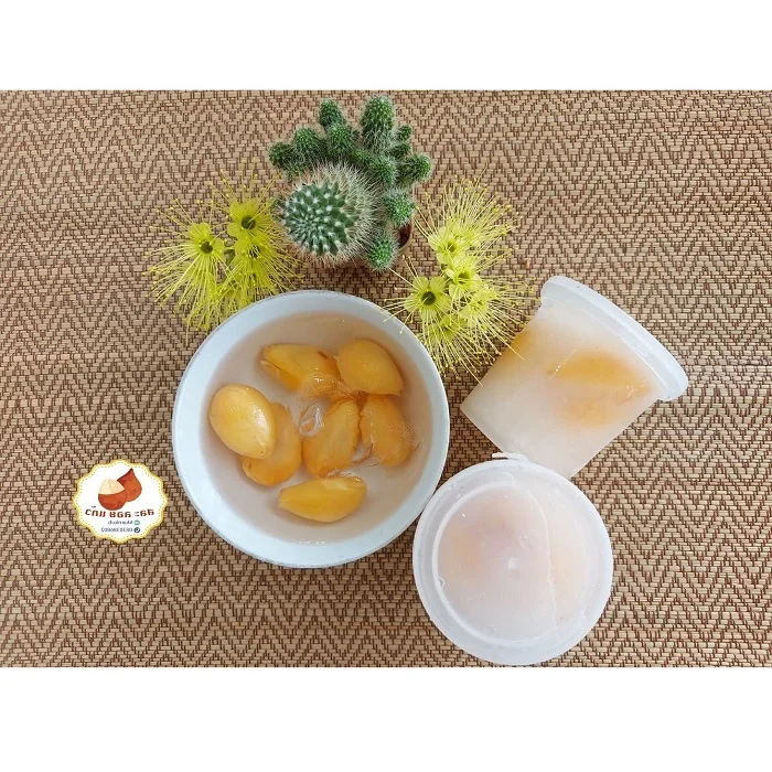
Salak Sugar and salt in Ingredients Frozen Salak Loykaew Fruit in Syrup From Thailand 