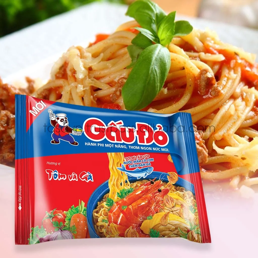 
RED BEAR noodles with shrimp and chicken 