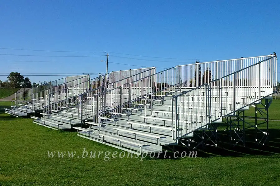 
Metal Permanent Gym Bleachers Modular Fixed Grandstands for Arena 