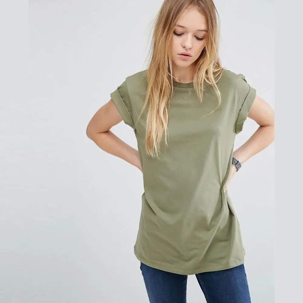 Tshirts Women HG66 Custom Logo Crop Top T Shirts Sexy Basic Short TShirts Female Club White