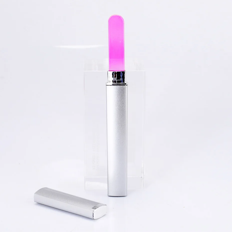 Professinal Crystal glass nail file tempered glass nail files with plastic case