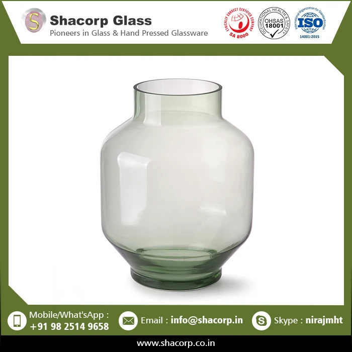 Top Quality Product in Glass Vase Crystal Vase From India At Wholesale Purchase
