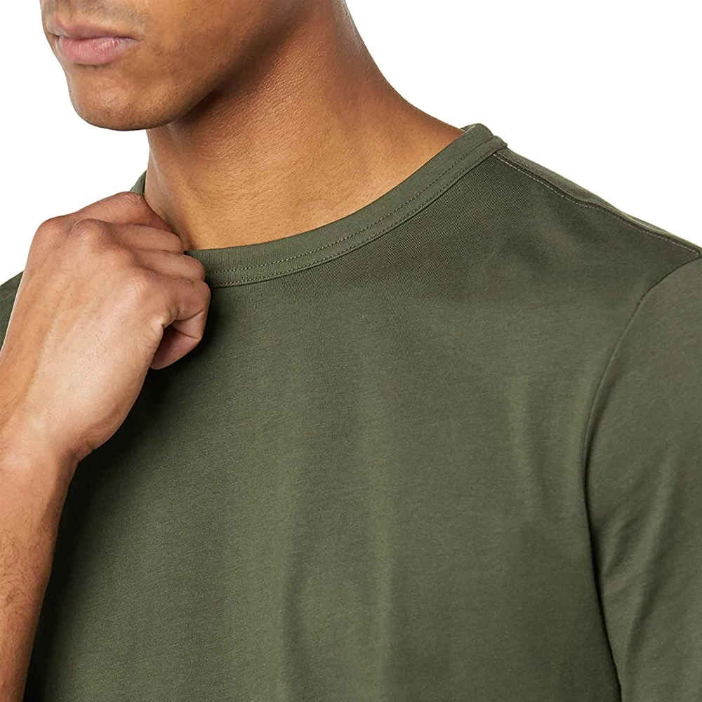 High Quality Wholesale Summer Streetwear Casual Fashion Men T-shirts Embroidery On T-shirt Polo Cotton T shirt With Custom Logo