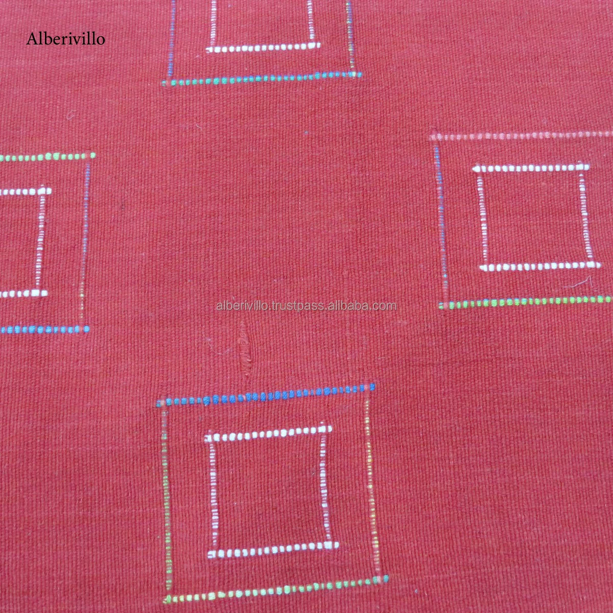 Cushion Cover Woven Fashion Fabrics New Design Multi Purpose Cotton Wool Textured Upholstery Fabric from India