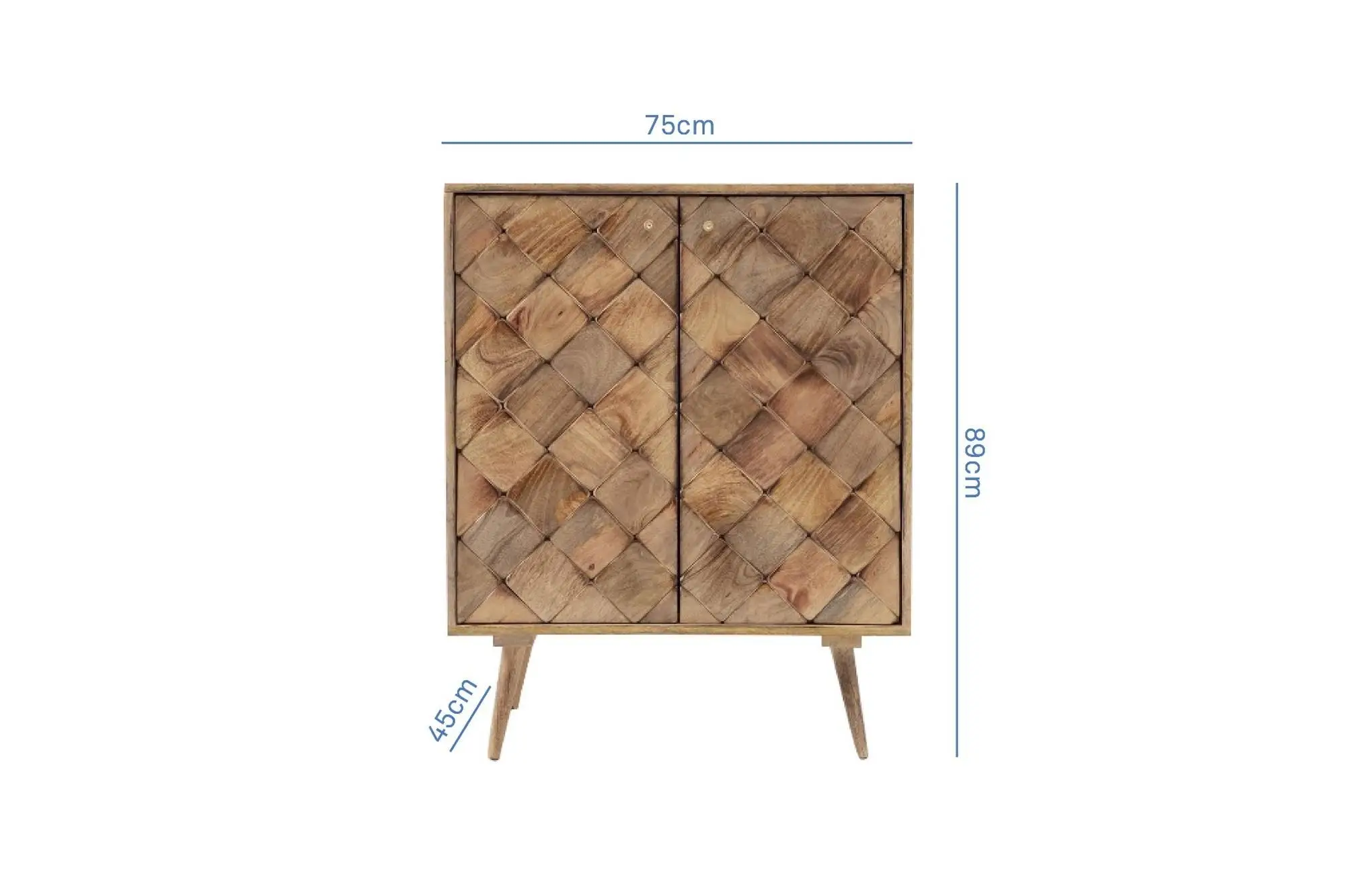 
Industrial Cabinet with Storage Indian Modern Rustic Mango Parquetry Design Cabinet Sideboard Jodhpur Vintage Solid Wood Cabinet 