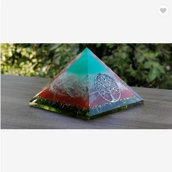 
 Оптовая продажа пирамиды оргонита | Новая пирамида еленит ОРГОН, символ жизни, зеленый оникс с пирамидой оргонита  