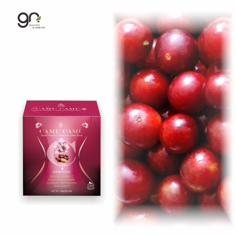  Порошок Camu C с богатым витамином и коллагеном может увлажнить