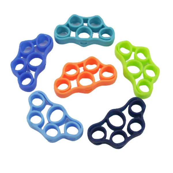 
High Quality Finger Strength Trainer Rehabilitation Training Handball Silicone Finger Strength Trainer 