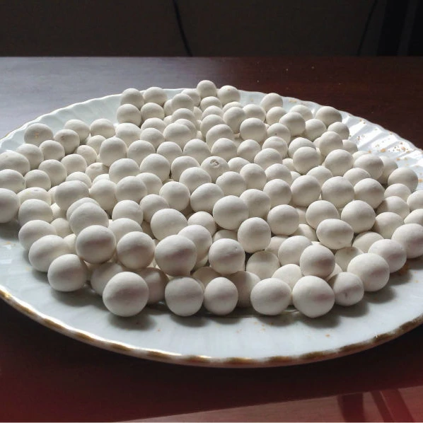 white roasted chickpeas coated