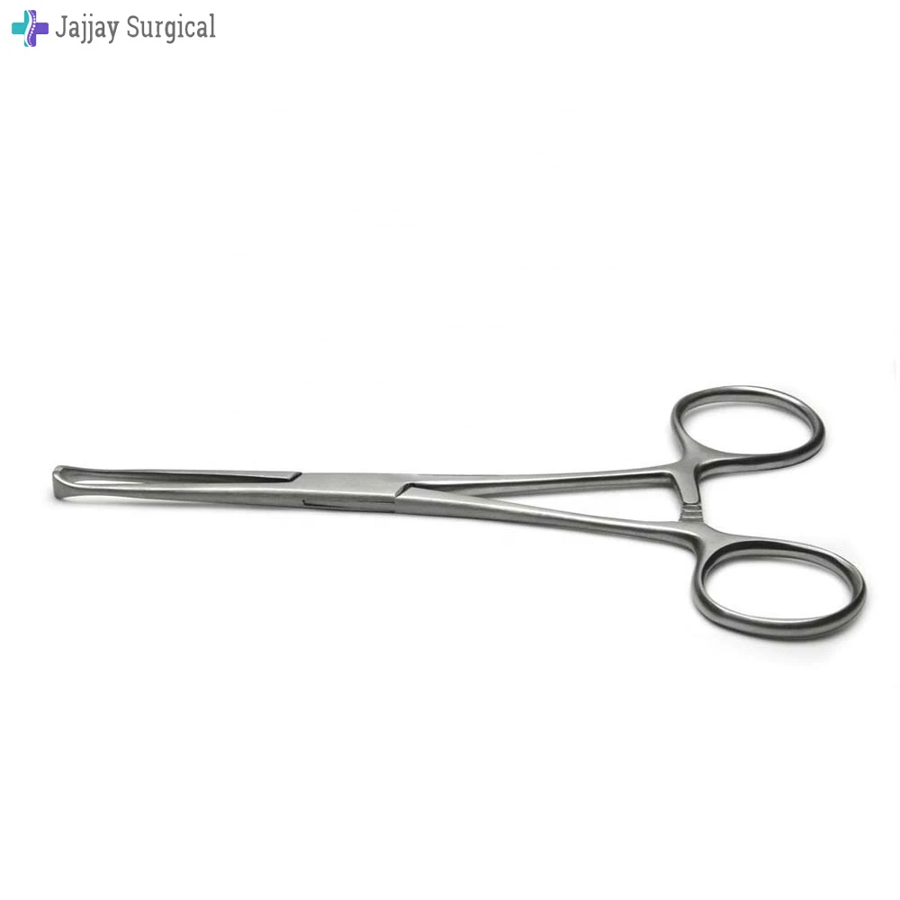 High Quality Allis Stainless Steel Tissue Forceps 4:5 Teeth 20cm Allis Intestinal Tissue Grasping Forceps