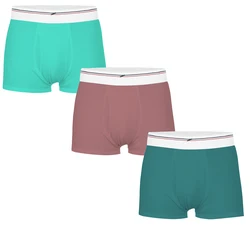 Customized design available in men boxer underwear shorts