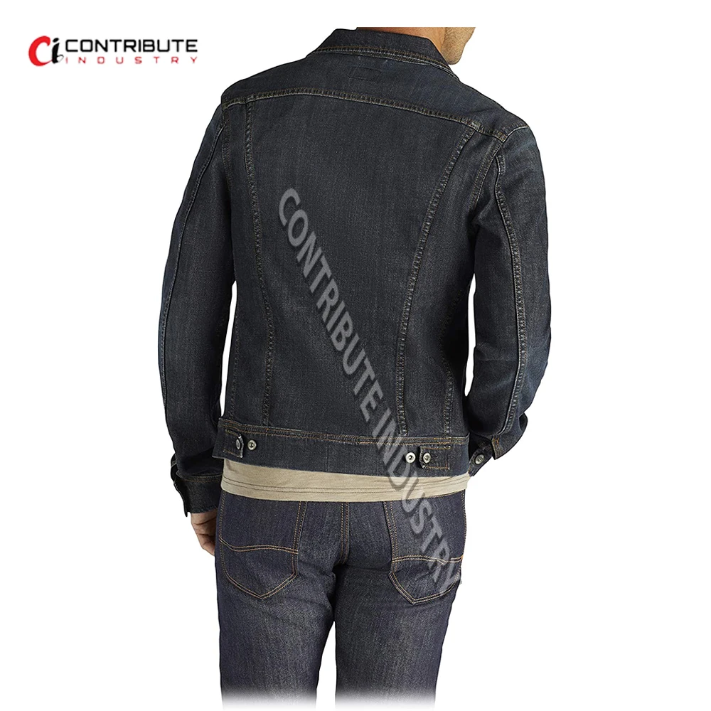 Denim Jackets Men Hot Selling Working Denim Suits Overalls Jackets for Men