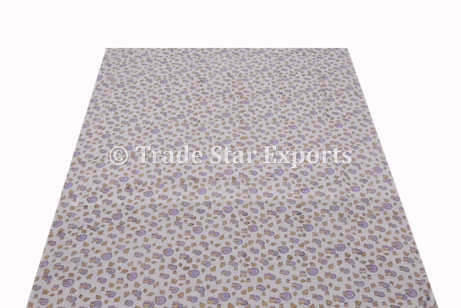 Jaipuri Handmade Block Print Unstitched Dress Material Cotton Fabric Hand Block Print Cotton Fabric by Meter Handmade Crafting