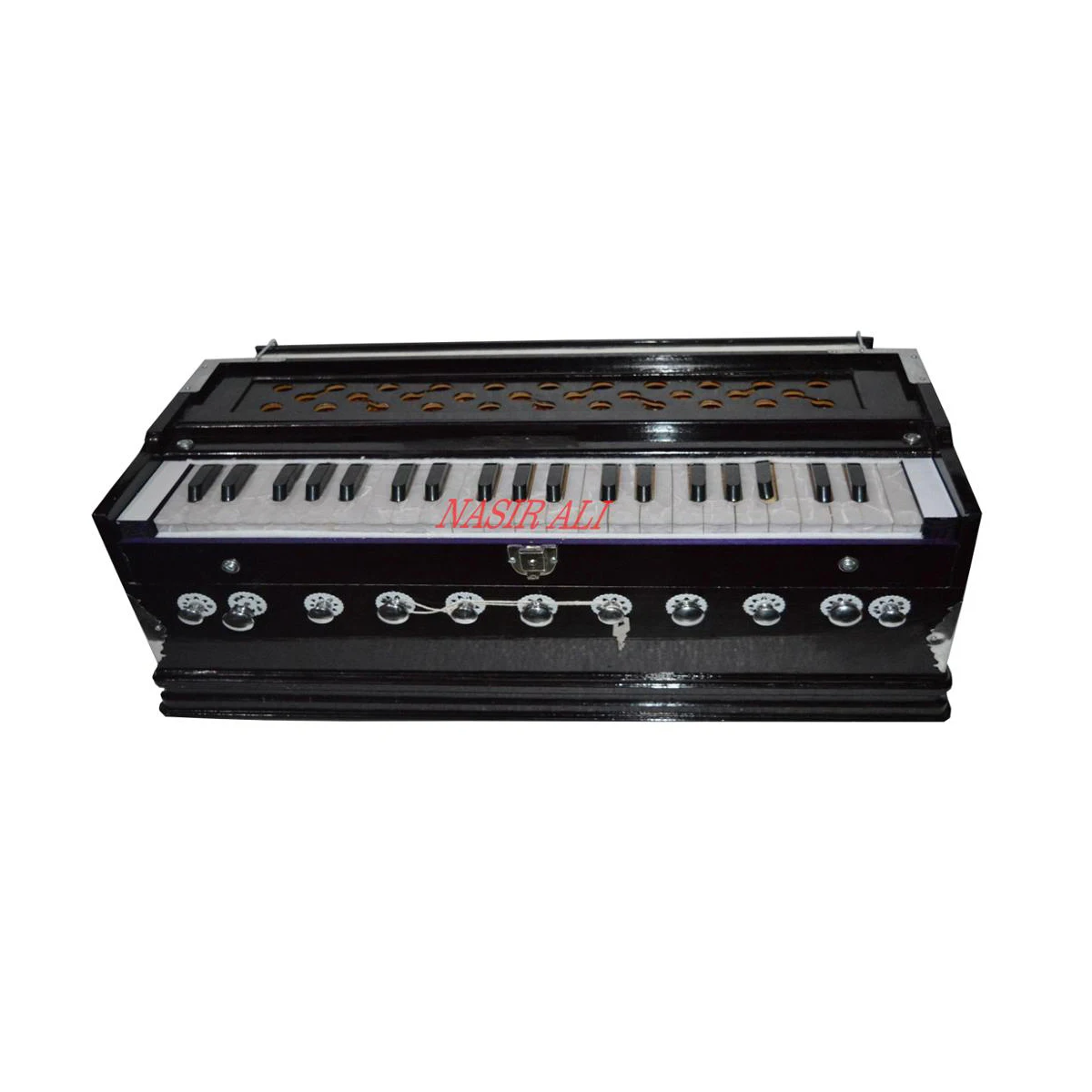 NASIR ALI NEW PROFESSIONAL Harmonium 11 Stopper Indian Folk Musical Instruments For Decoration Made In India