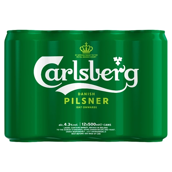 Пивная бутылка Carlsberg