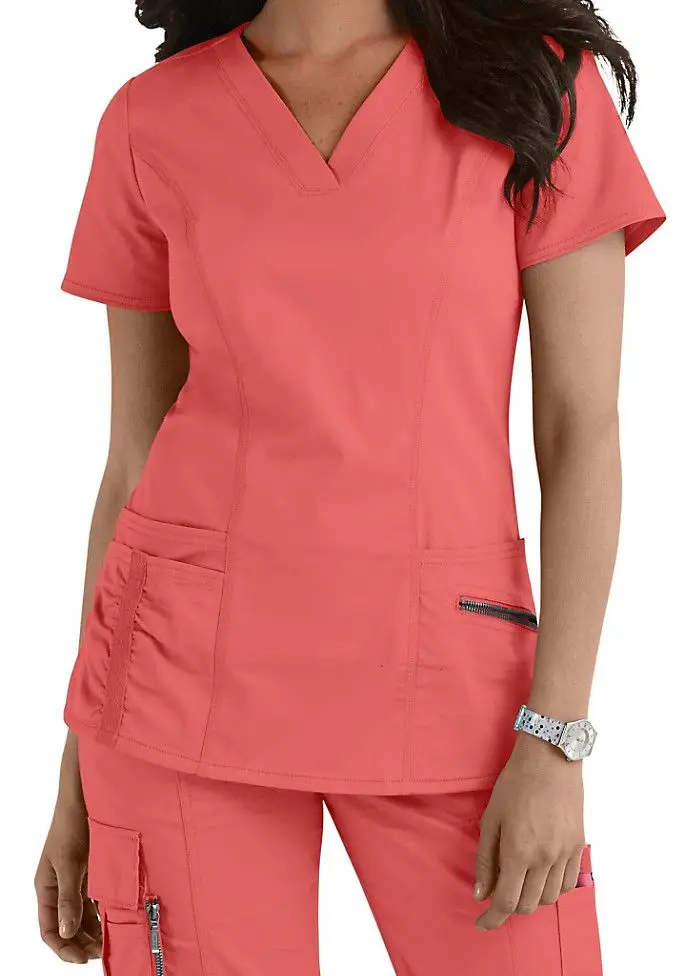 2024 Fashionable Breathable Scrubs XS To 4XL 6XL Top Quality Hospital Uniform Medical Scrub Spandex Stretch Uniforms
