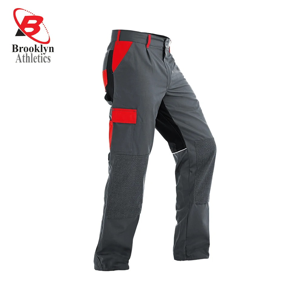 Custom working safety workwear mechanic pant and safety cheap trouser