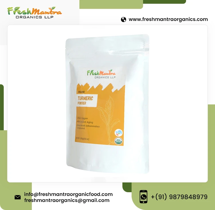 Buy Online Best Selling Turmeric Powder Retail Pouch