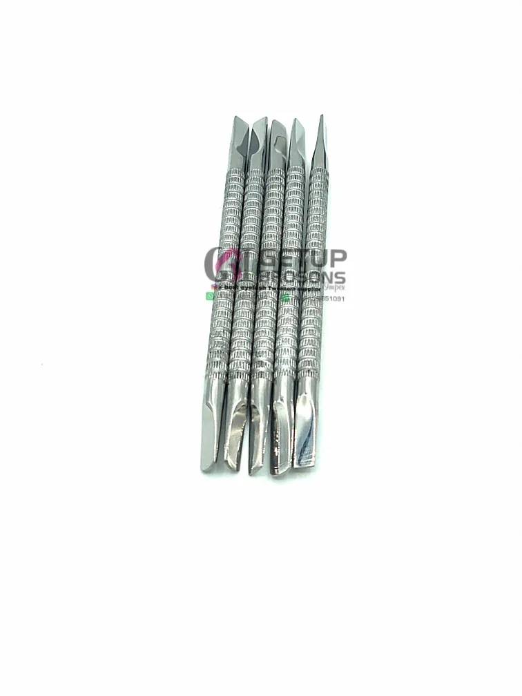 silver Nail pusher Beauty Tools stainless steel  for personal and Beauty  care instruments for nails and manicure pedicure tools