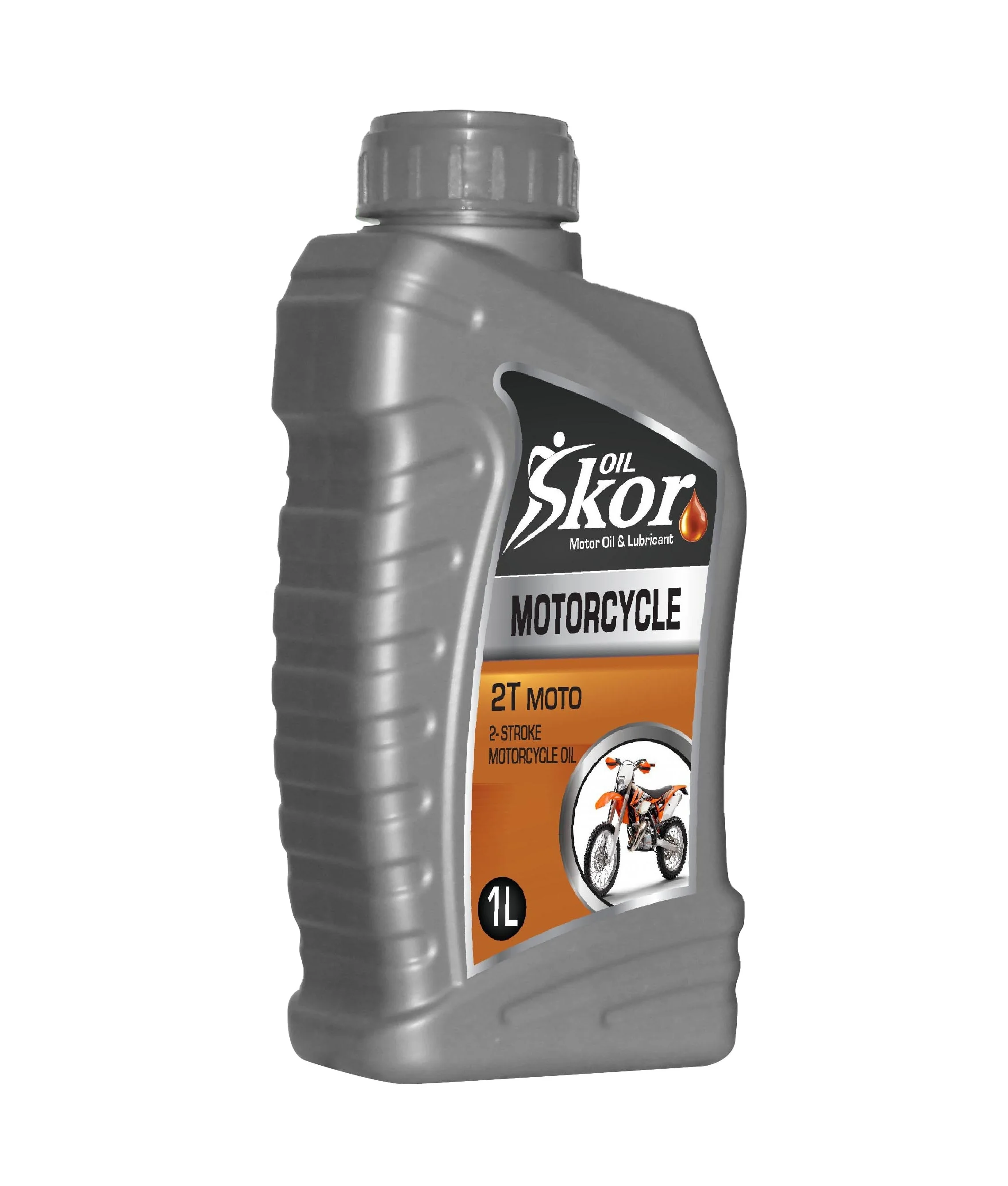 SkorOil 2T Moto 2 Stroke Motorcycle Oil 1 Liter High Performance Motor Oil Lubricants Engine Oil